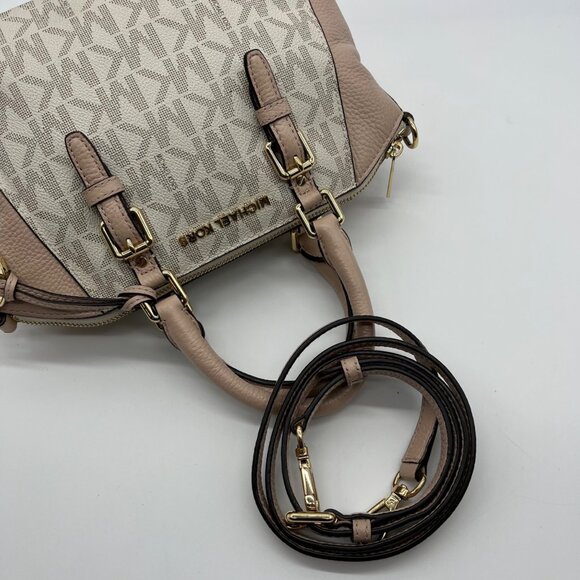 Michael Kors Light Pink & Beige Ciara Crossbody Tote - Picture 12 of 12